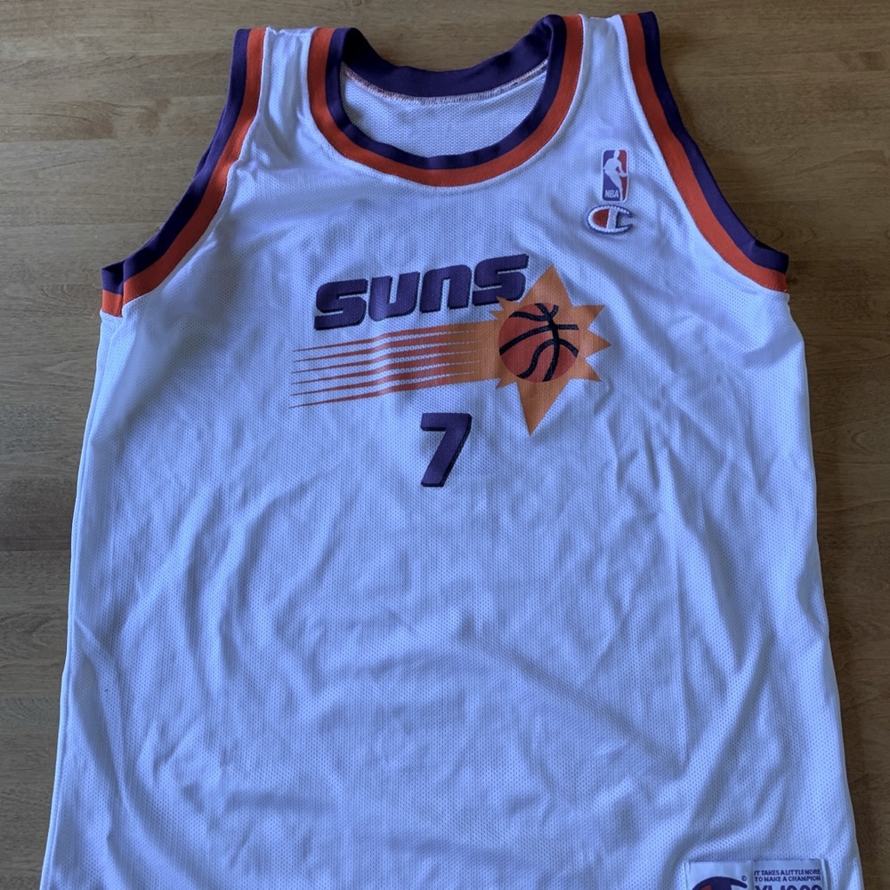 Phoenix Suns KEVIN JOHNSON Basketball Jersey 52